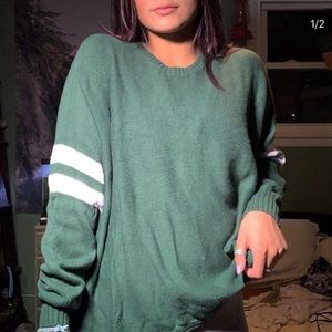 Green sweater